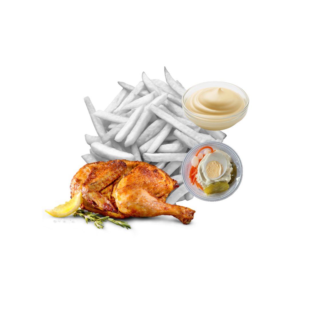 Halve Kip Menu